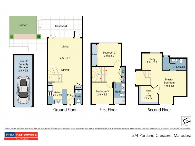 2/4 Portland Crescent, Maroubra NSW 2035 Floorplan