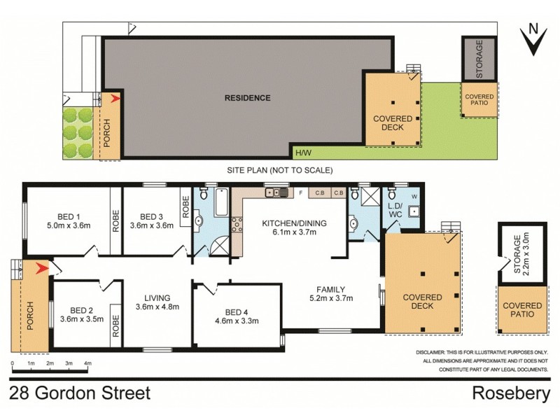 28 Gordon Street, Rosebery NSW 2018 Floorplan