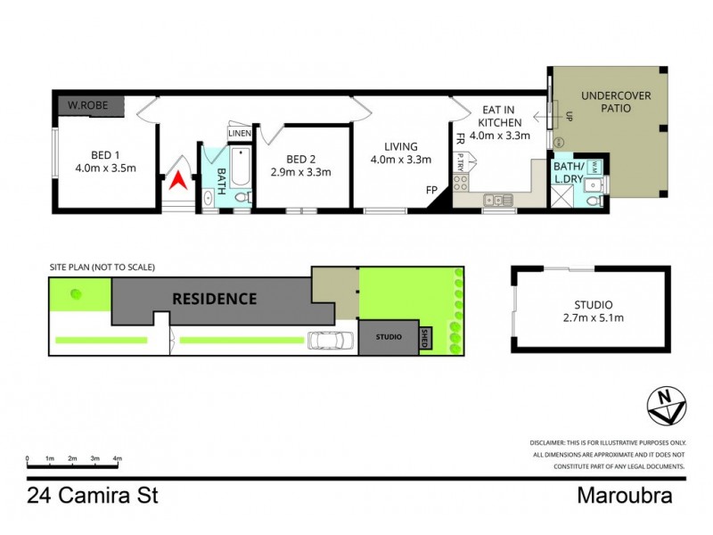 24 Camira Street, Maroubra NSW 2035 Floorplan
