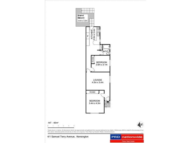 4/1 Samuel Terry Avenue, Kensington NSW 2033 Floorplan