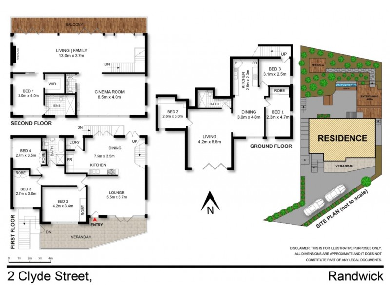 2 Clyde Street, Randwick NSW 2031 Floorplan