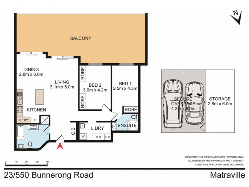 23/550 Bunnerong Road, Matraville NSW 2036 Floorplan
