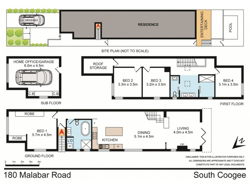 180 Malabar Road, Coogee NSW 2034 Floorplan