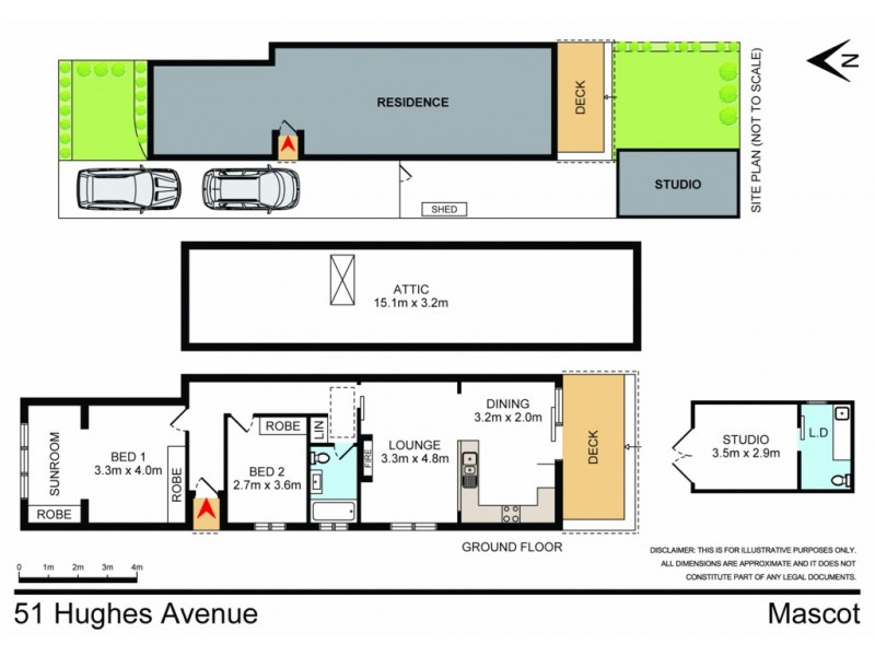 51 Hughes Avenue, Mascot NSW 2020 Floorplan