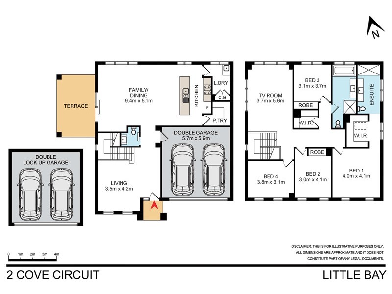 2 Cove Circuit, Little Bay NSW 2036 Floorplan
