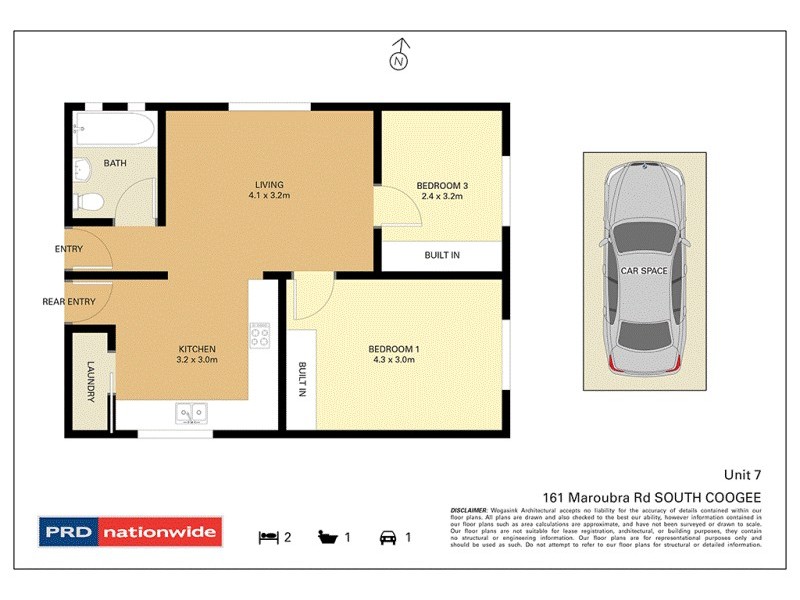 7/159-161 Malabar Road, South Coogee NSW 2034 Floorplan
