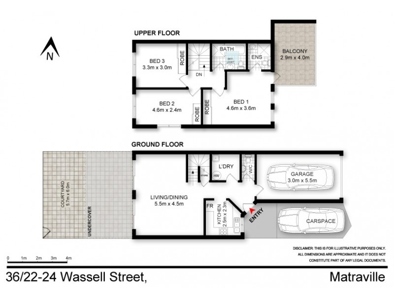 36/22-24 Wassell Street, Matraville NSW 2036 Floorplan