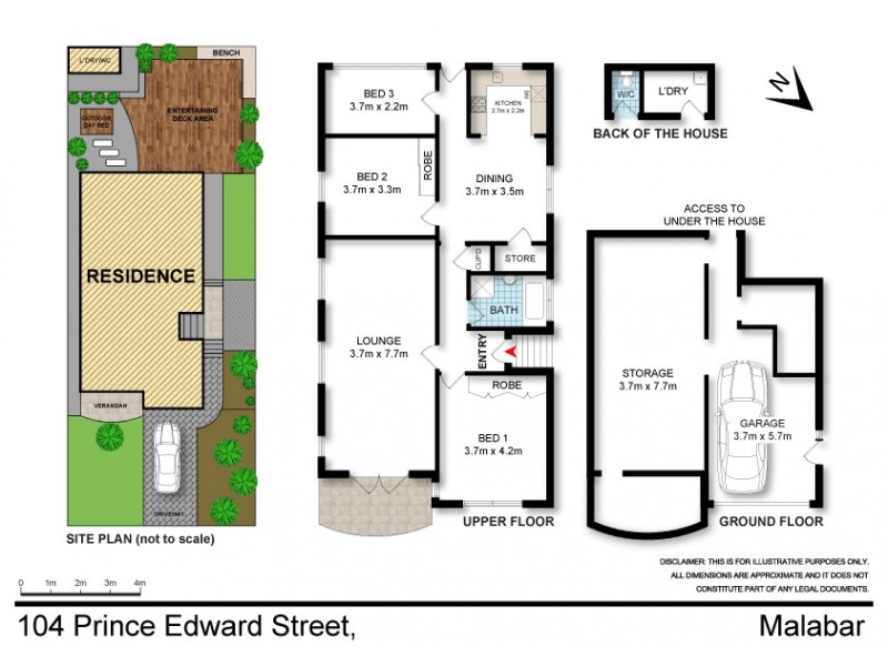 104 Prince Edward Street, Malabar NSW 2036 Floorplan