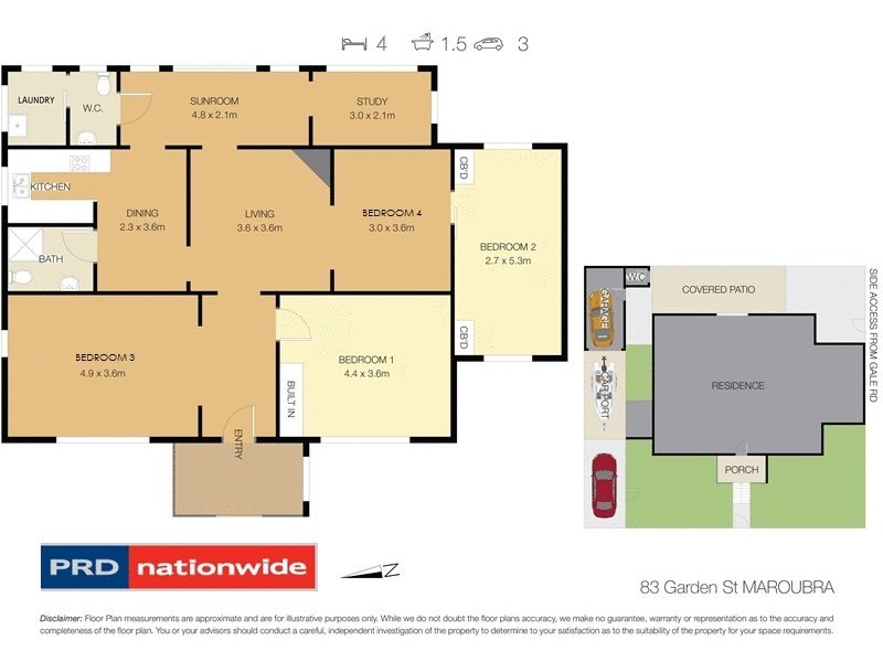 83 Garden Street, Maroubra NSW 2035 Floorplan