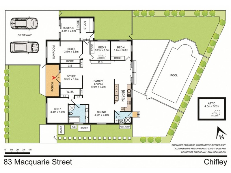 83 Macquarie Street, Chifley NSW 2036 Floorplan