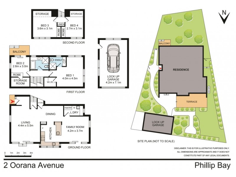 2 Oorana Avenue, Phillip Bay NSW 2036 Floorplan