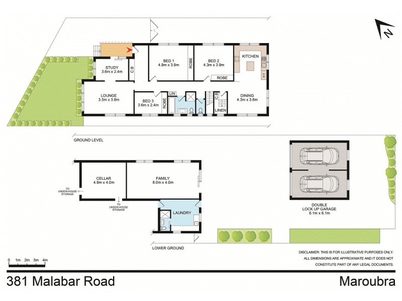 381 Malabar Road, Maroubra NSW 2035 Floorplan
