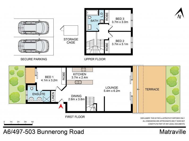 A6/497-503 Bunnerong Road, Matraville NSW 2036 Floorplan