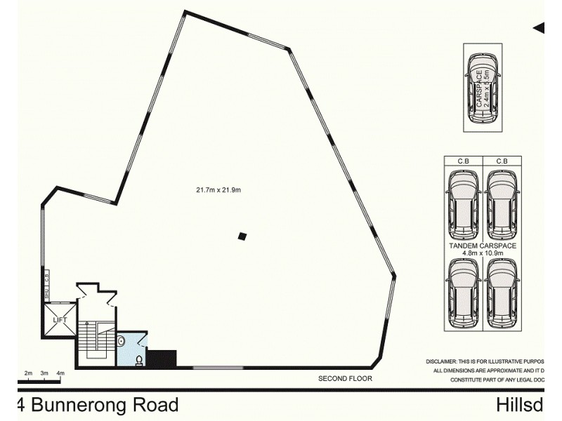 Suite1,2,3/264 Bunnerong Road, Hillsdale NSW 2036 Floorplan