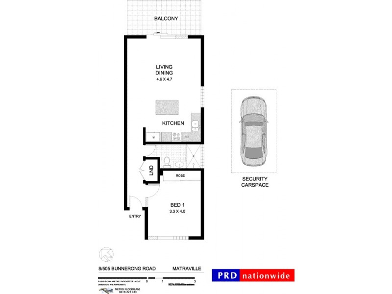 8/505-507 Bunnerong Road, Matraville NSW 2036 Floorplan