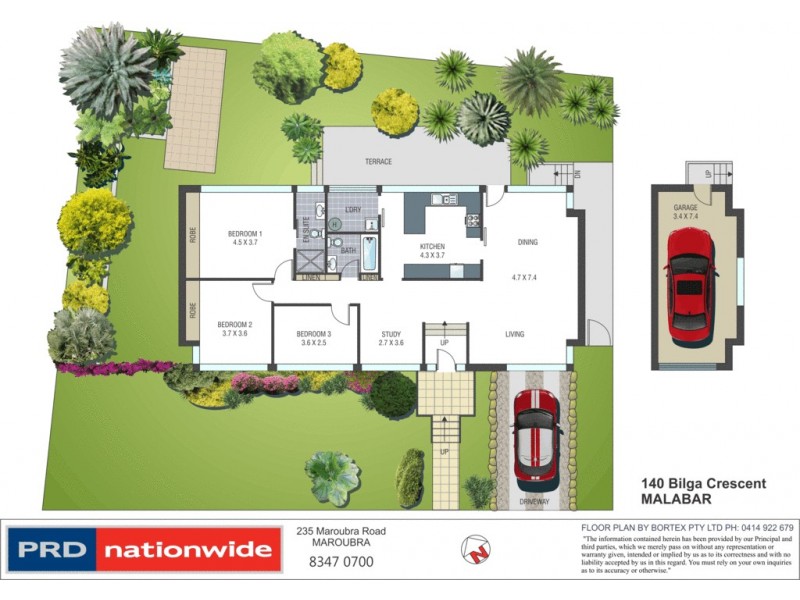 140 Bilga Crescent, Malabar NSW 2036 Floorplan