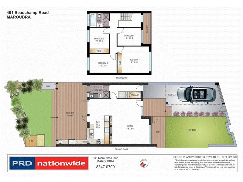 461 Beauchamp Road, Maroubra NSW 2035 Floorplan