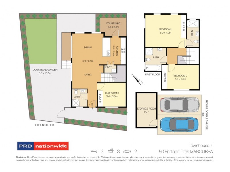 4/56 Portland Crescent, Maroubra NSW 2035 Floorplan