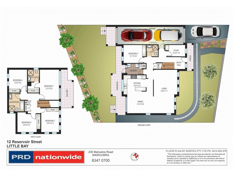 12 Reservoir Street, Little Bay NSW 2036 Floorplan