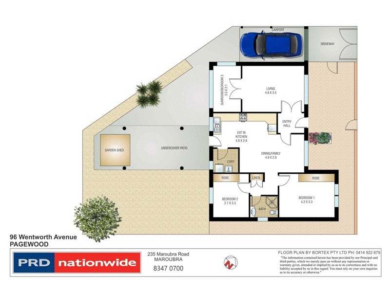 96 Wentworth Avenue, Pagewood NSW 2035 Floorplan