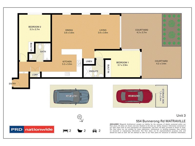 3/554 Bunnerong Road, Matraville NSW 2036 Floorplan