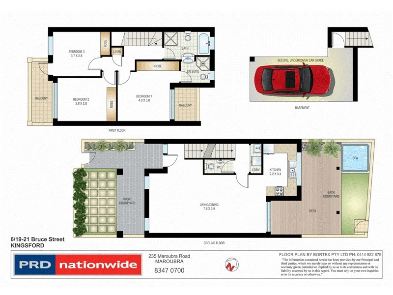 6/19 Bruce Street, Kingsford NSW 2032 Floorplan