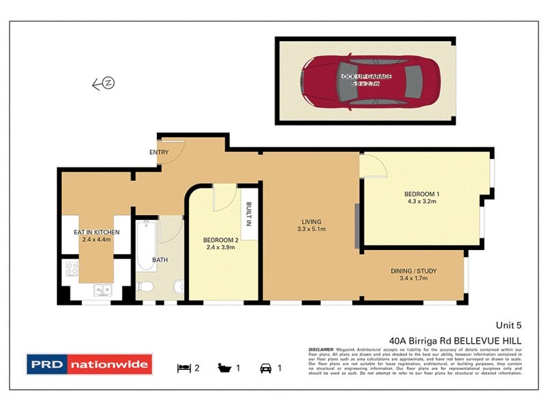 5/40a Birriga Road, Bellevue Hill NSW 2023 Floorplan