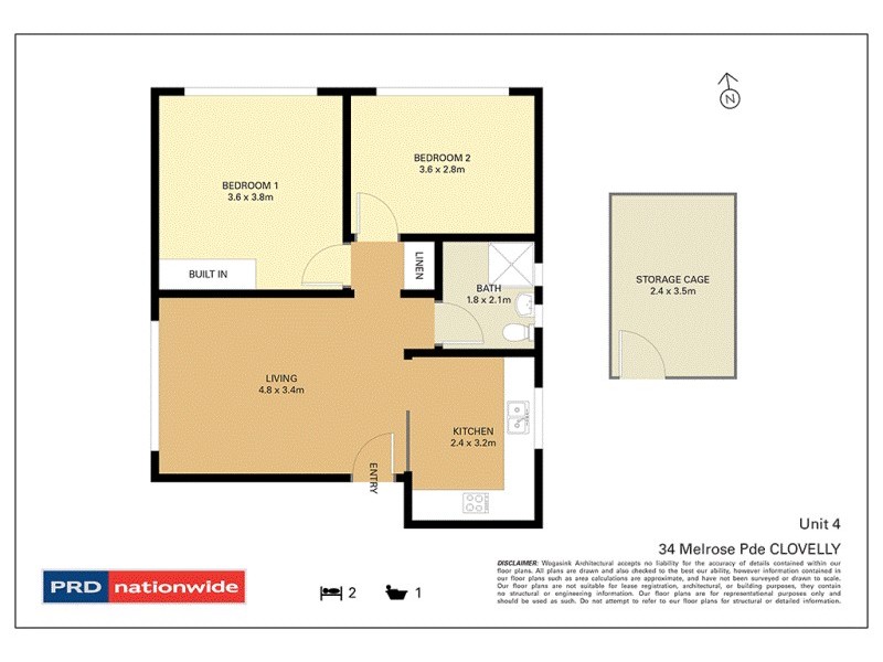 4/34 Melrose Parade, Clovelly NSW 2031 Floorplan