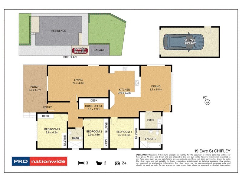 19 Eyre Street, Chifley NSW 2036 Floorplan