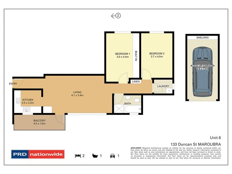 6/133 Duncan Street, Maroubra NSW 2035 Floorplan