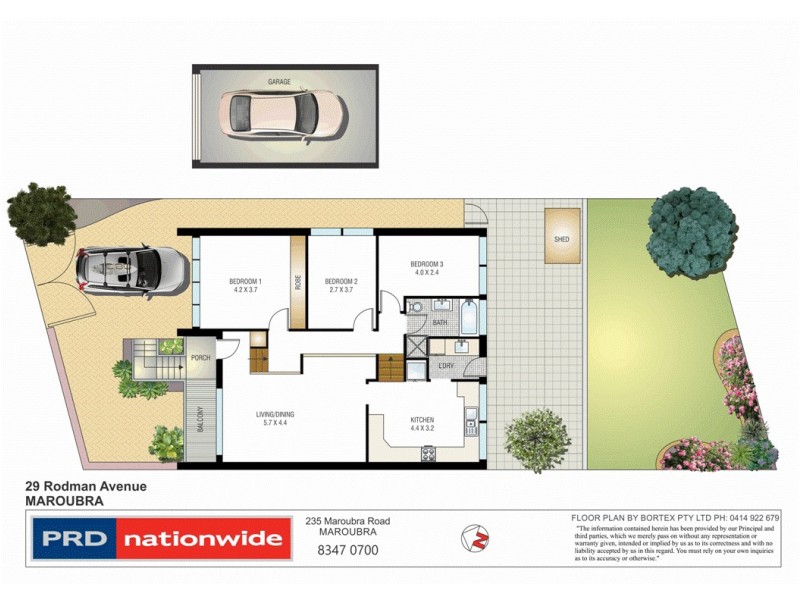 29 Rodman Avenue, Maroubra NSW 2035 Floorplan