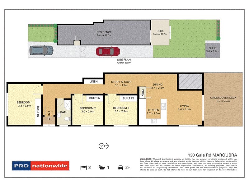 130 Gale Road, Maroubra NSW 2035 Floorplan