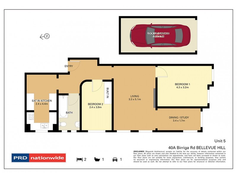5/40a Birriga Road, Bellevue Hill NSW 2023 Floorplan