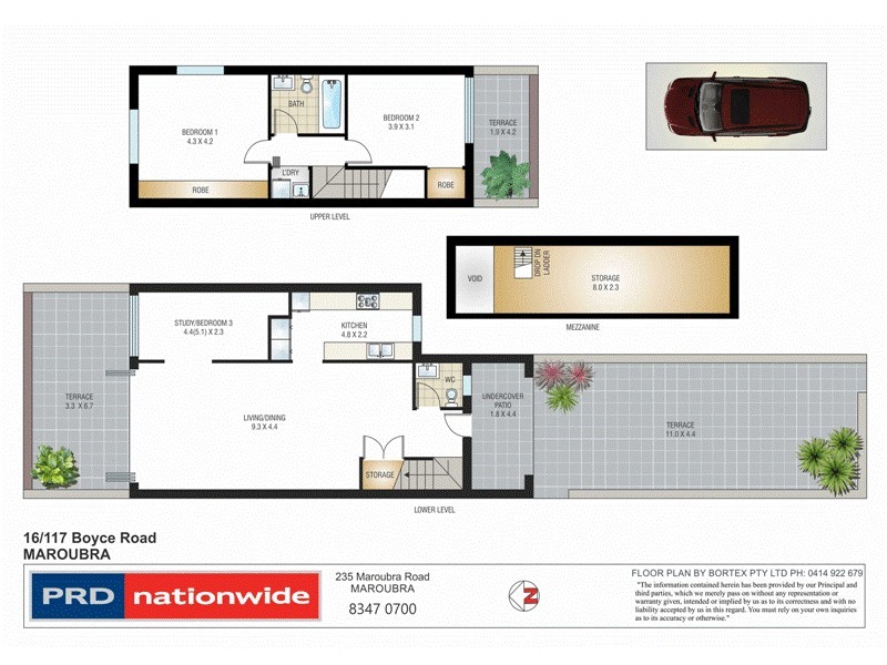 16/117 Boyce Road, Maroubra NSW 2035 Floorplan