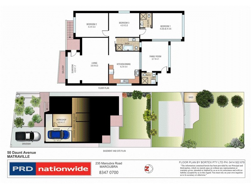 50 Daunt Avenue,, Matraville NSW 2036 Floorplan