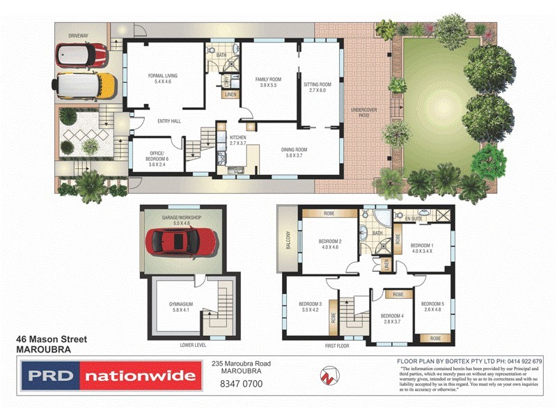46 Mason Street, Maroubra NSW 2035 Floorplan