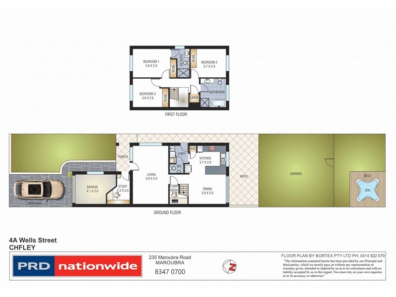 4a Wells Street, Chifley NSW 2036 Floorplan