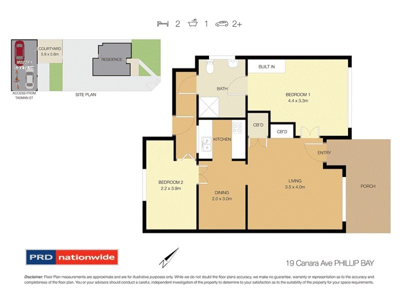 19 Canara Avenue, Phillip Bay NSW 2036 Floorplan