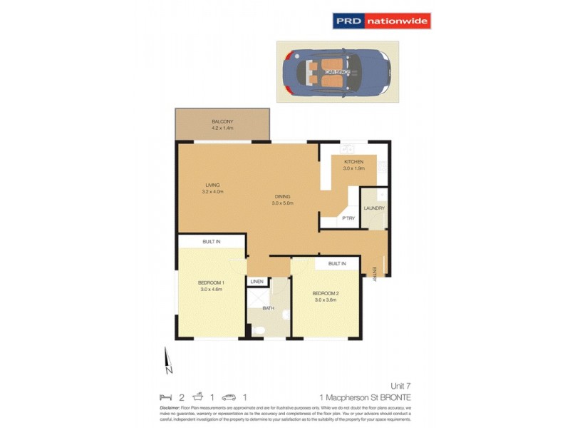 7/1 Macpherson Street, Waverley NSW 2024 Floorplan