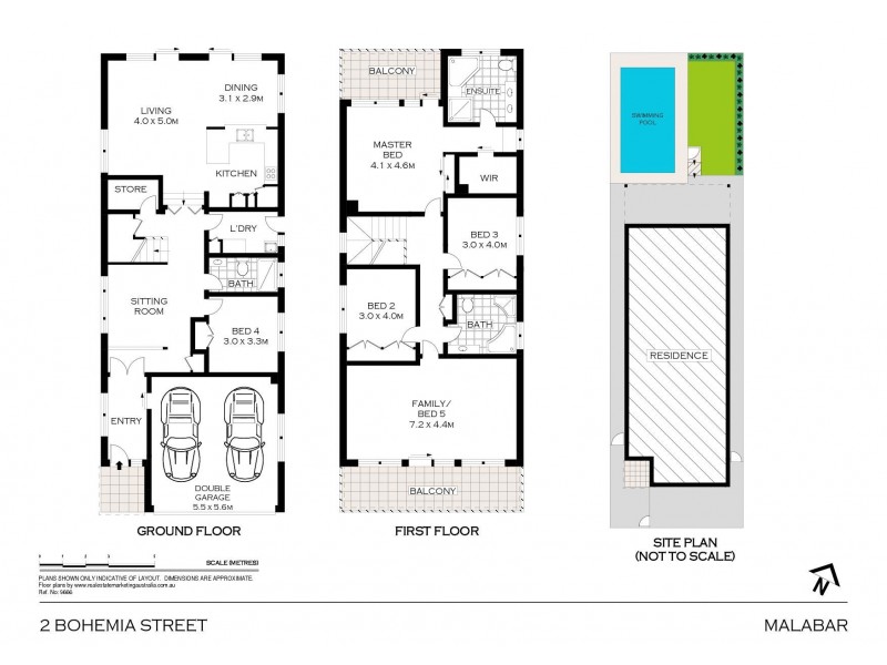 2 Bohemia Street, Malabar NSW 2036 Floorplan