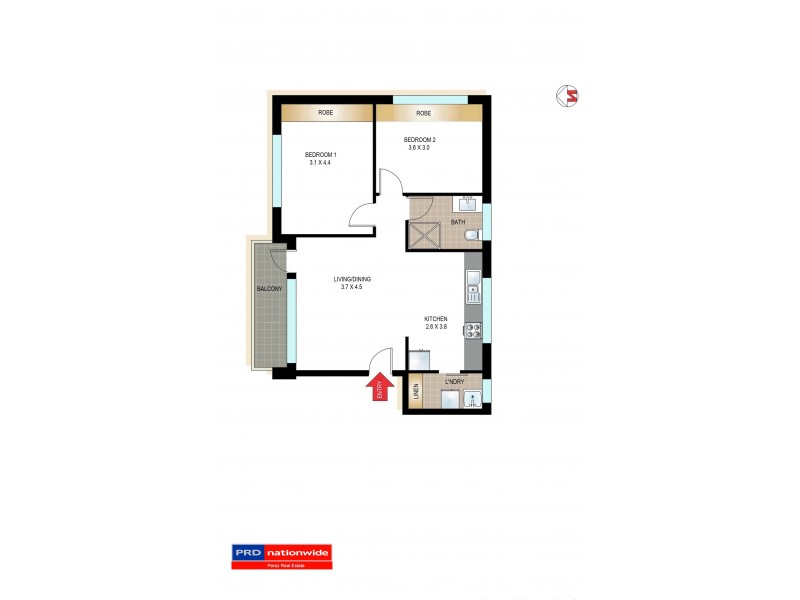 5/899 Anzac Parade, Maroubra NSW 2035 Floorplan