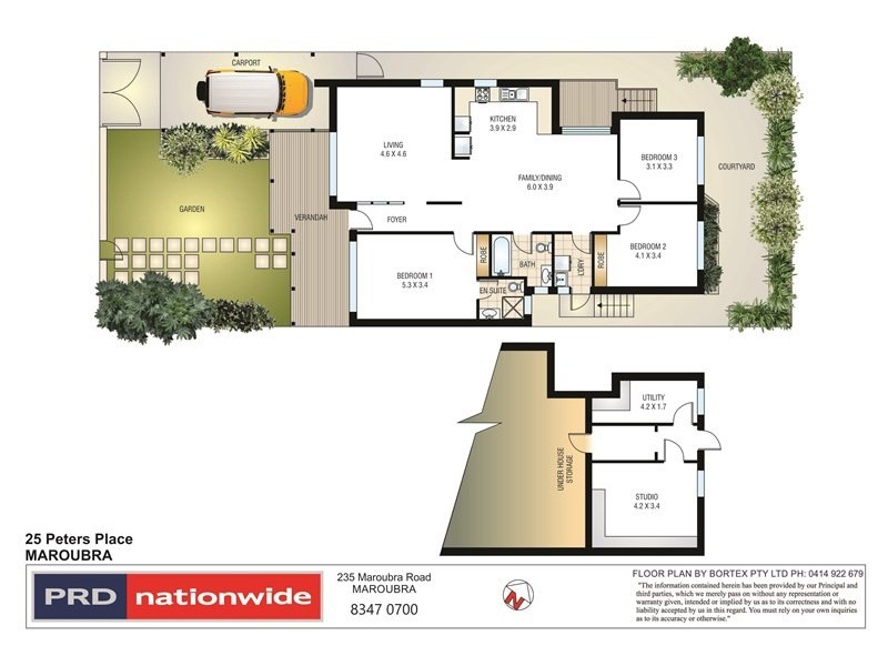25 Peters Place, Maroubra NSW 2035 Floorplan