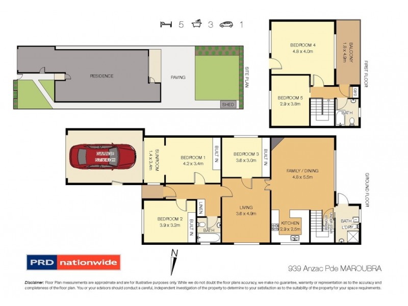 939 Anzac Parade, Maroubra NSW 2035 Floorplan