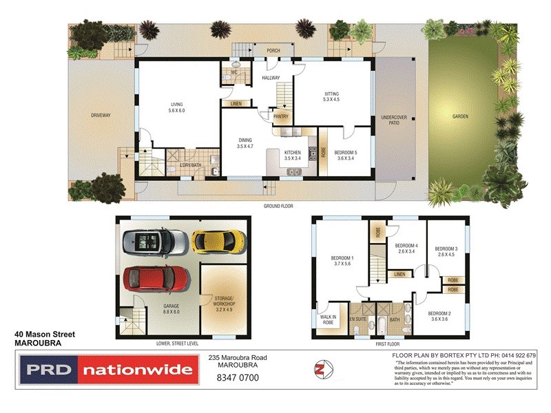 40 Mason Street, Maroubra NSW 2035 Floorplan