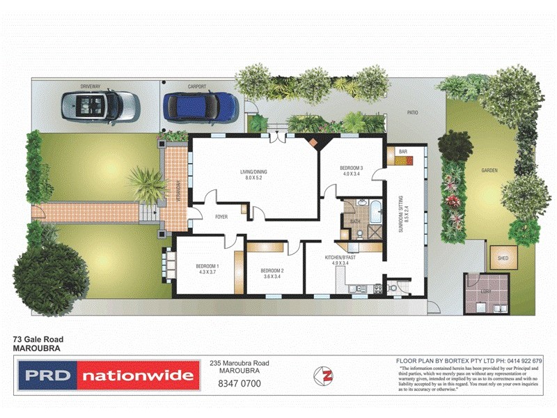 73 Gale Road, Maroubra NSW 2035 Floorplan