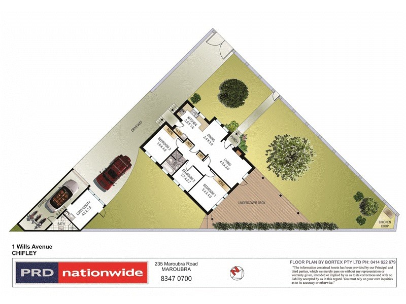 1 Wills Avenue, Chifley NSW 2036 Floorplan