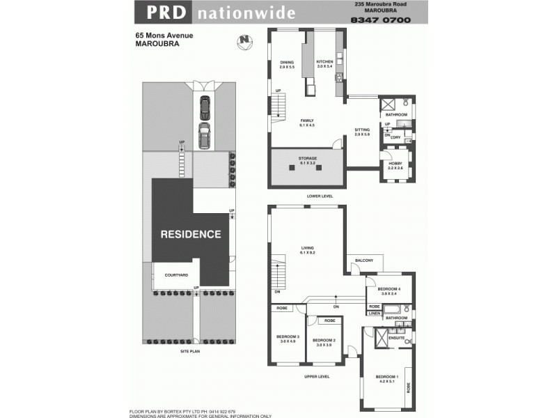65 Mons Avenue, Maroubra NSW 2035 Floorplan