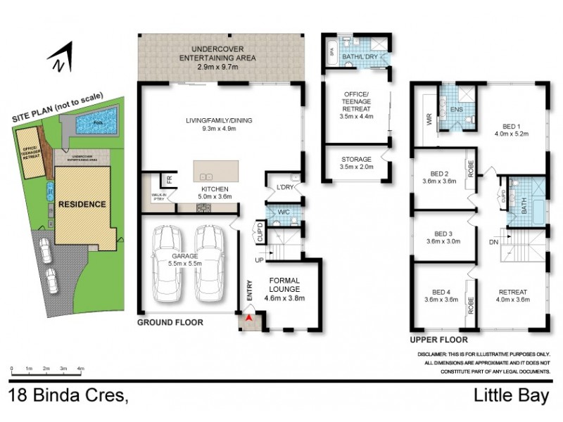 18 Binda Crescent, Little Bay NSW 2036 Floorplan