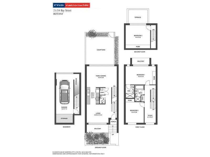 21/34 Bay Street, Botany NSW 2019 Floorplan