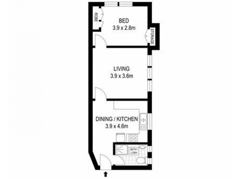 11/20 Glebe Street, Randwick NSW 2031 Floorplan